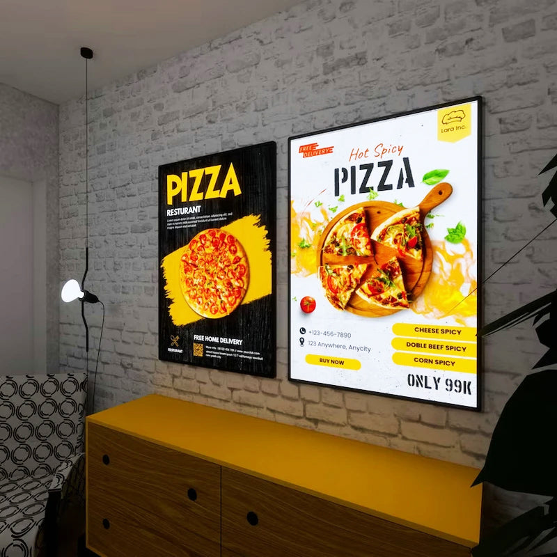 Melting Cheesy Pizza LED Night outlet Light Room Wall Decoration