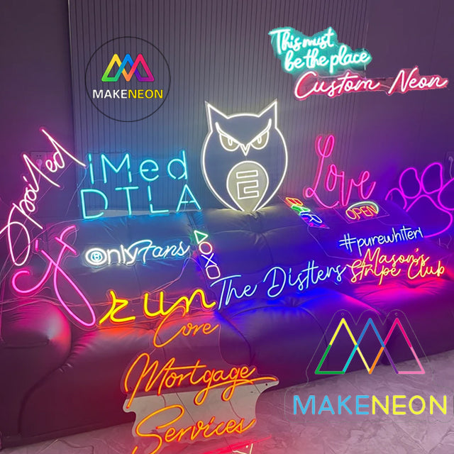 Custom LED Neon Signs For Business, Bar, Gym, Salon, Tattoo, Dentists,  Personalized Name Sign - MakeNeon – Make Neon