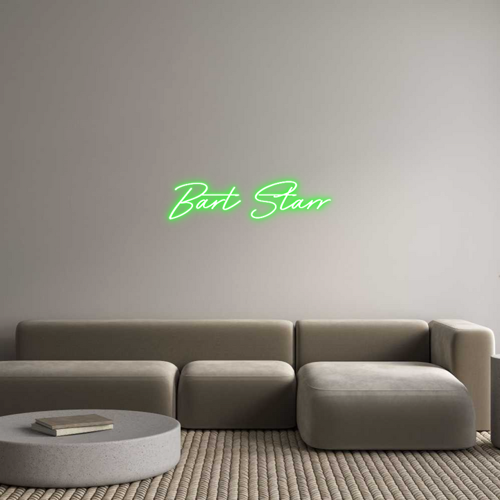 Custom Neon: Bart Starr