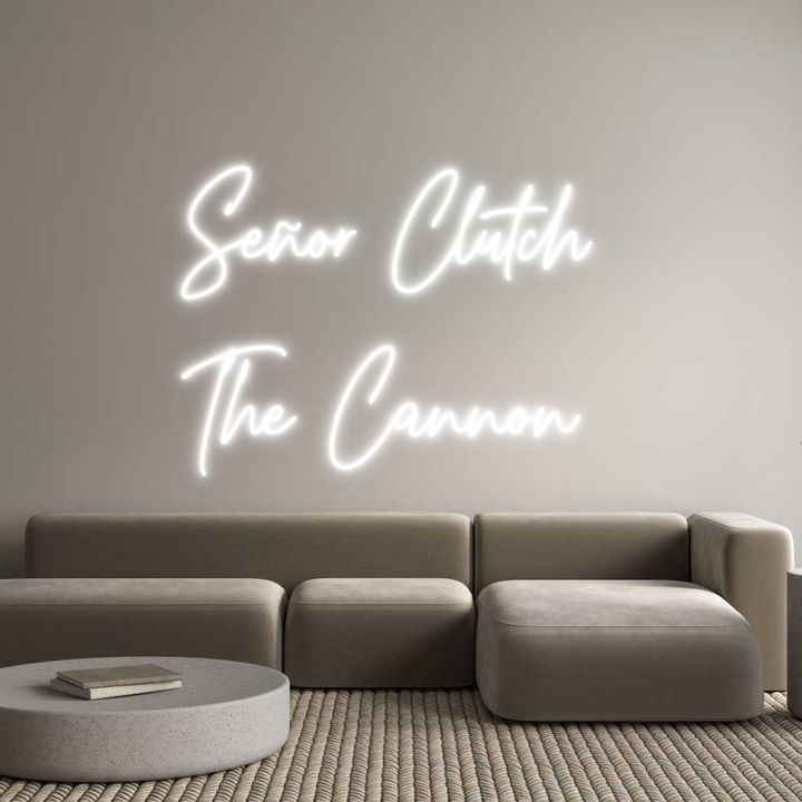 Custom Neon: Señor Clutch ...