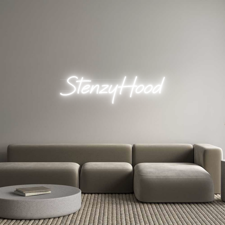 Custom Neon: StenzyHood