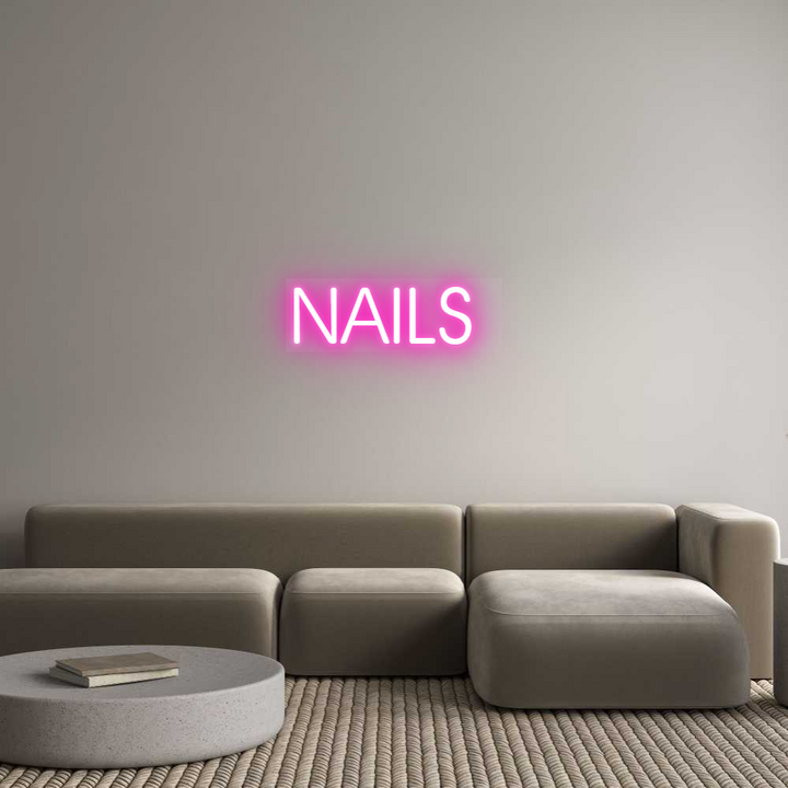 Custom Neon: NAILS