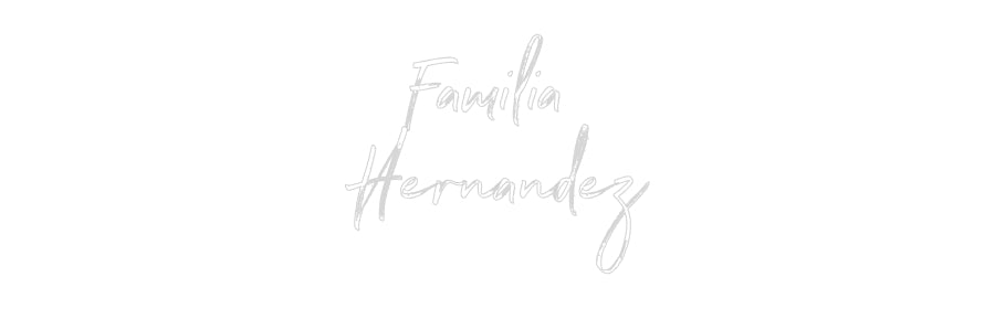 Custom Neon: Familia 
Her...