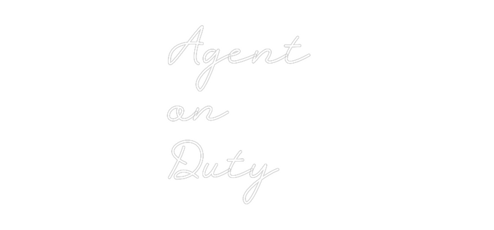 Custom Neon: Agent 
on 
...