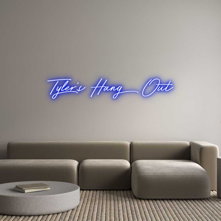 Custom Neon: Tyler’s Hang ...