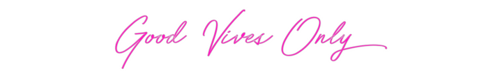 Custom Neon: Good Vives Only