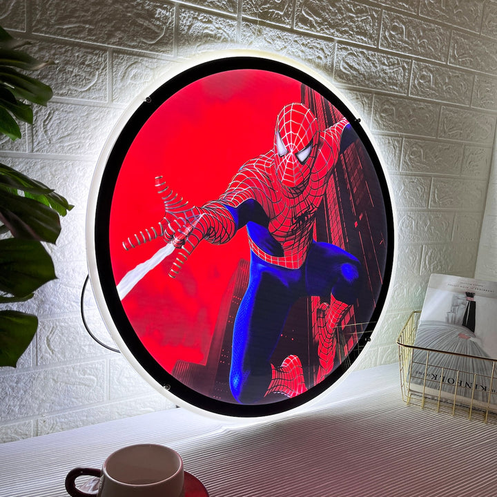 Custom LED Movie Poster Light Sign, Custom Character Image Acrylic Backlit Sign LED Light Poster for Wall