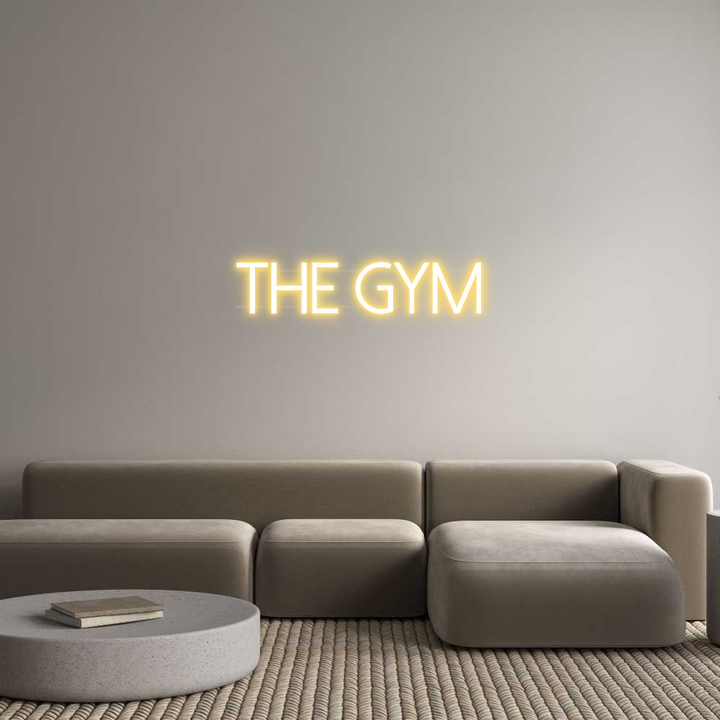 Custom Neon: THE GYM