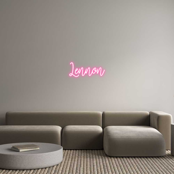 Custom Neon: Lennon