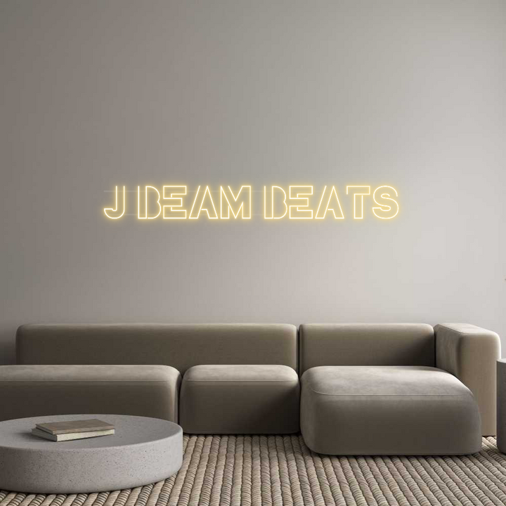 Custom Neon: J BEAM BEATS