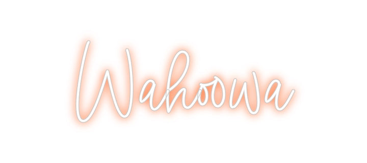 Custom Neon: Wahoowa