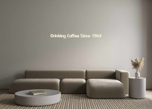 Custom Neon: Drinking Coff...