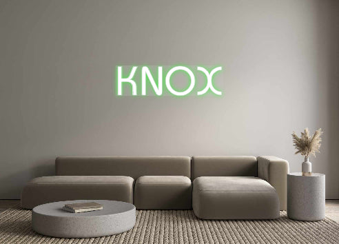 Custom Neon: KNOX