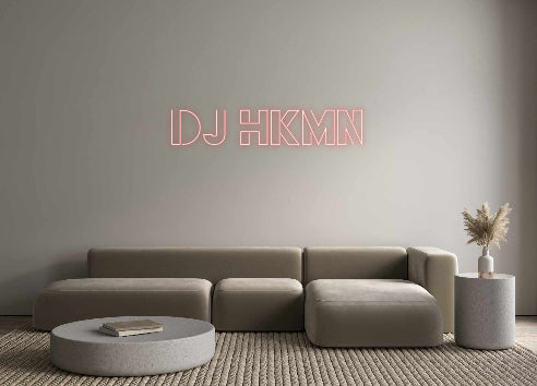 Custom Neon: DJ HKMN