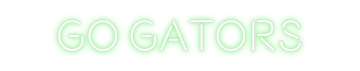 Custom Neon: Go Gators