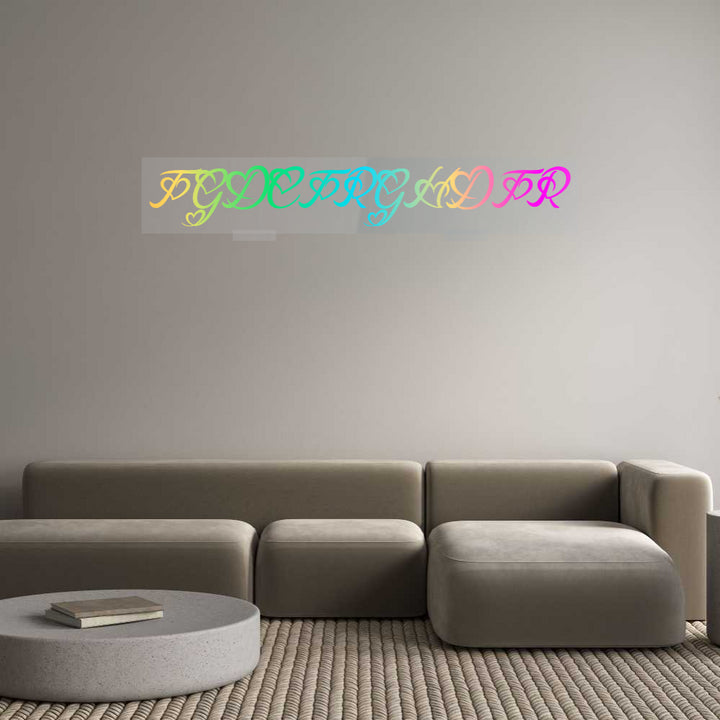 Custom Neon: FGDCFRGHDFR