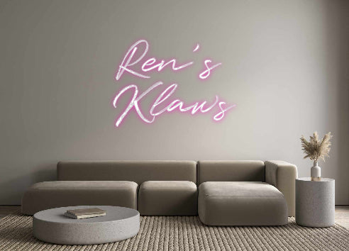 Custom Neon: Ren’s
Klaws