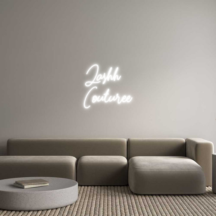 Custom Neon: Lashh 
Coutu...