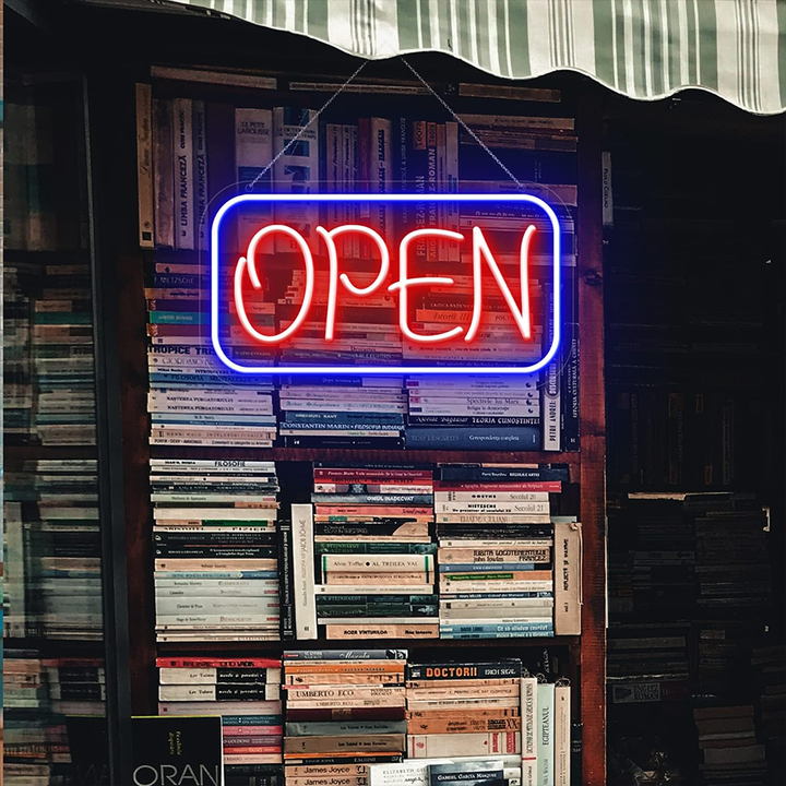 Open Neon Signs - Sign For Business Shop